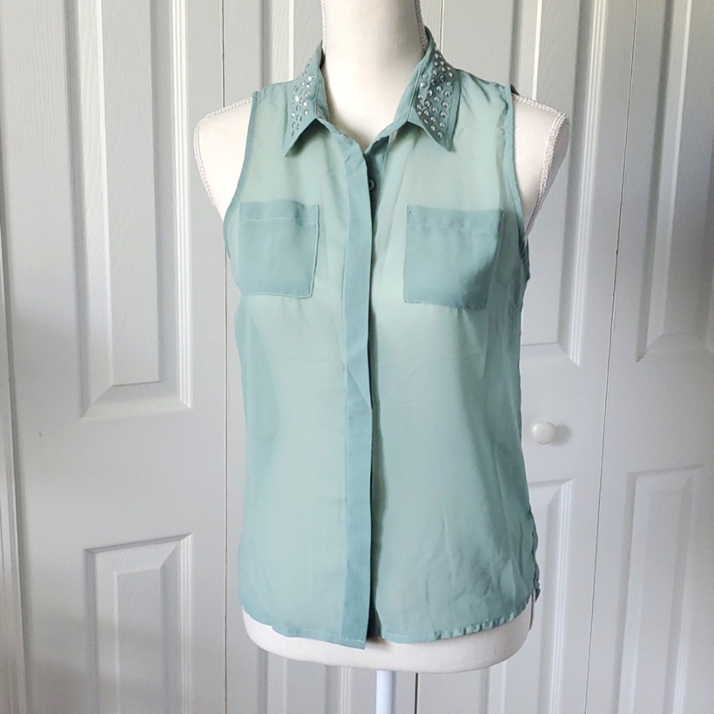 Sheer blouse